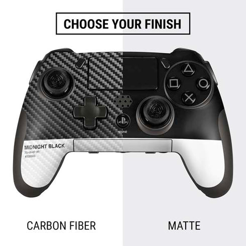 Midnight Black PlayStation Scuf Vantage 2 Controller Skin